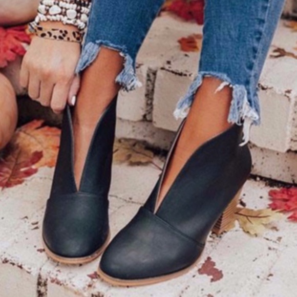 Shoes - AUTUMN FEELS Bootie - BLACK